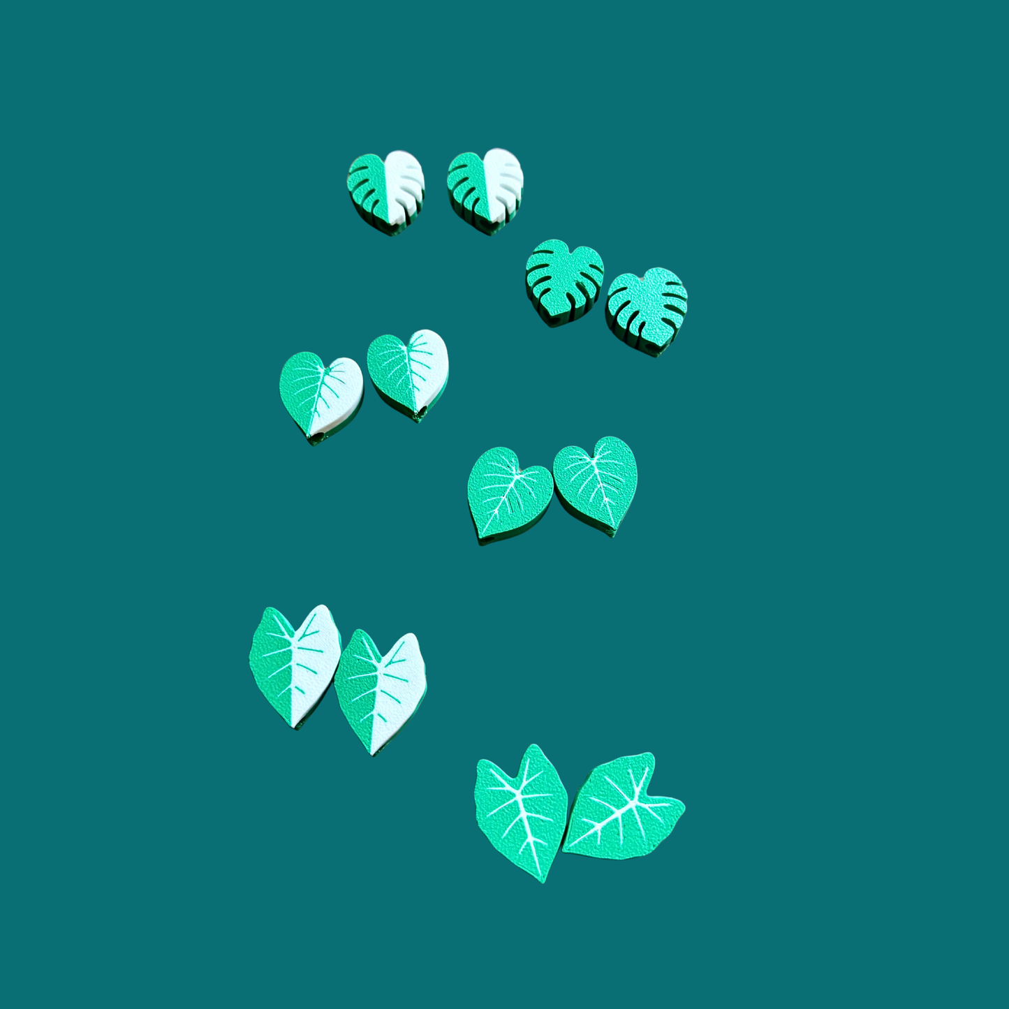 Leaf Drawstring Charms