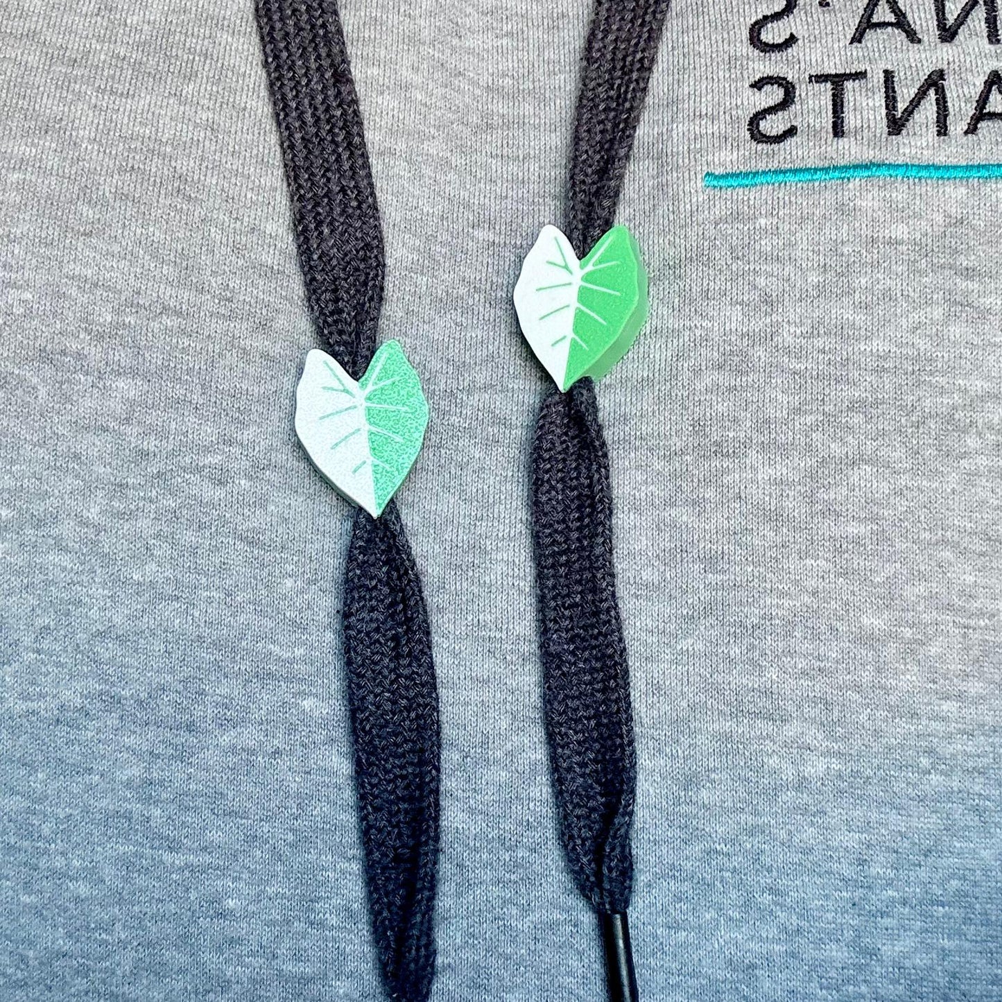 Leaf Drawstring Charms