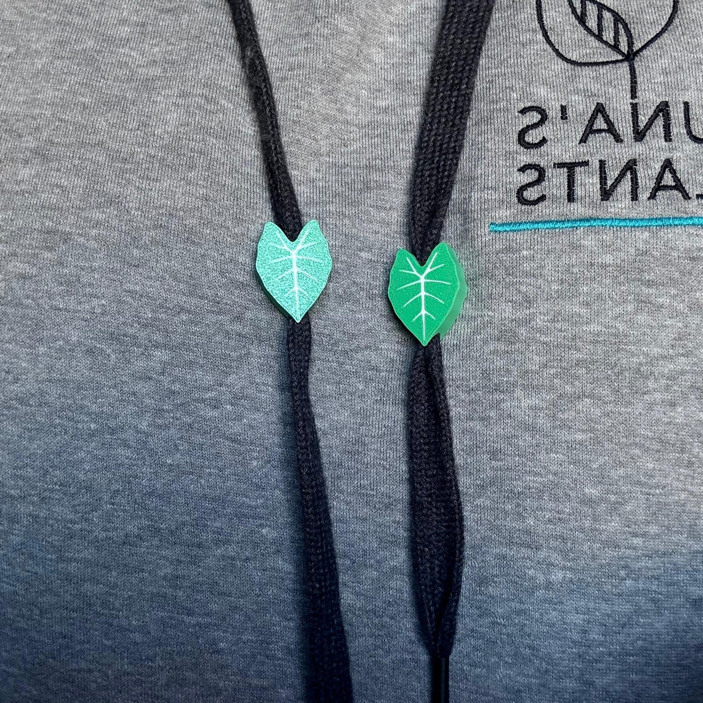 Leaf Drawstring Charms