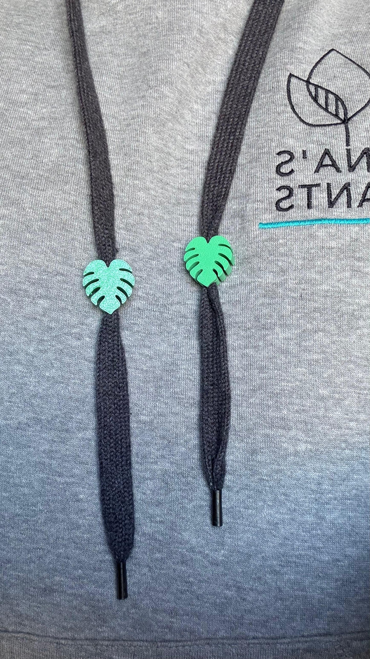 Leaf Drawstring Charms