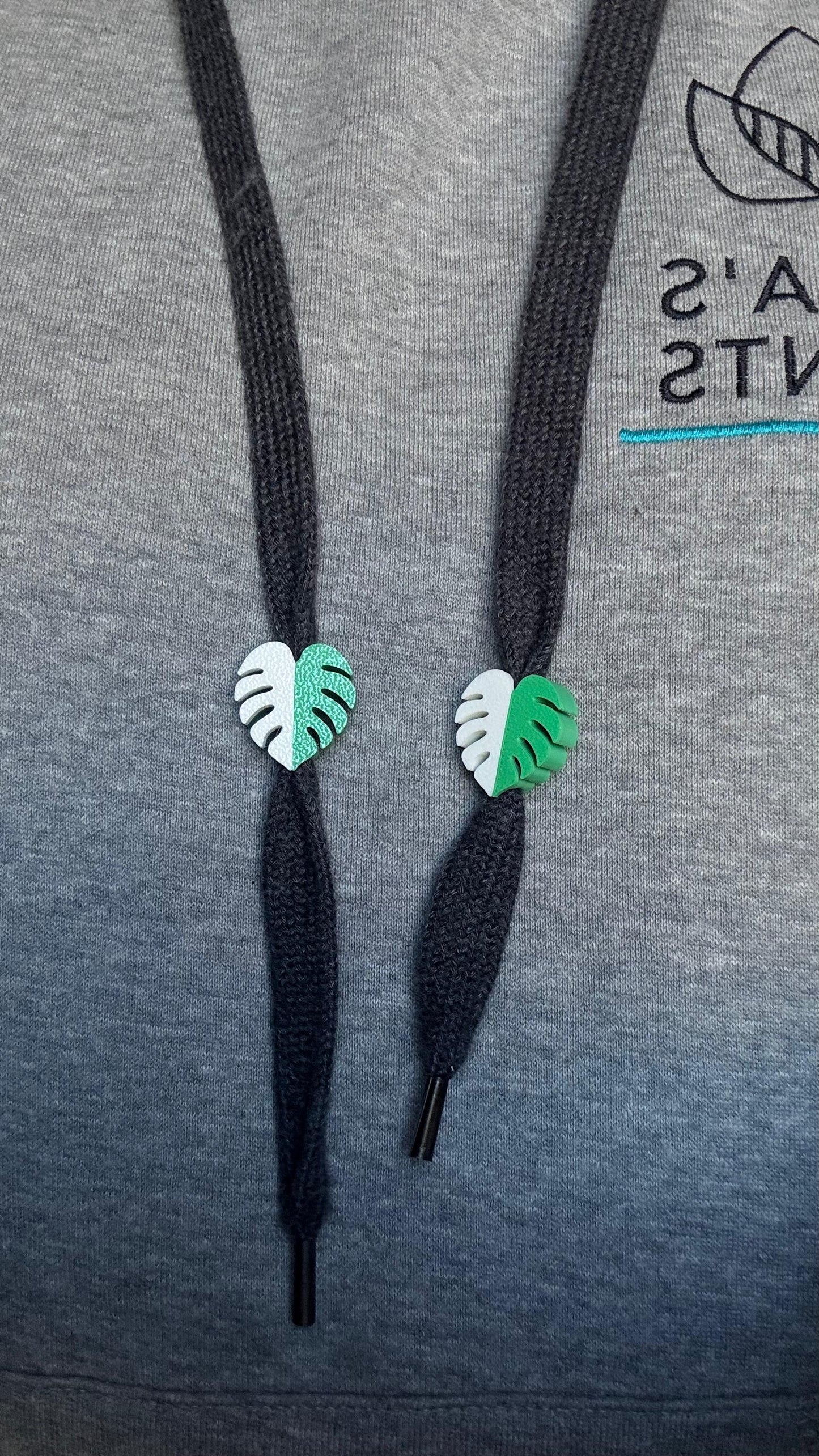 Leaf Drawstring Charms
